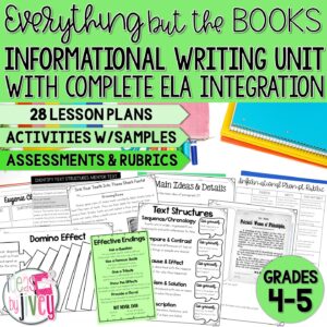 Information Writing & Reading { Women's History } Integration Unit [GRADES 4-5]