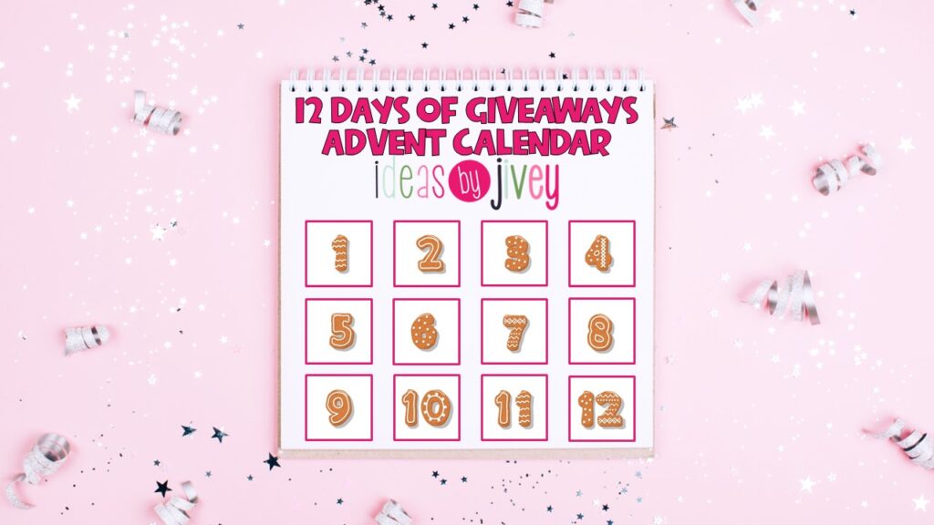 Advent Calendar 12 Days of Giveaways! Ideas by Jivey